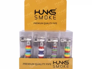 HUNKS SMOKE PREMIUM PIPE SET DISPLAY 20CT GT-071