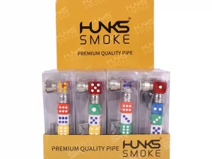 HUNKS SMOKE PREMIUM PIPE SET DISPLAY 20CT GT-072