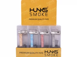 HUNKS SMOKE PREMIUM PIPE SET DISPLAY 20CT GT-525