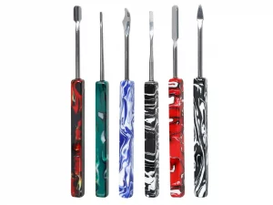 HUNKS SMOKE RESIN WAX DAB TOOL 12CT