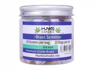HUNKS SMOKE SILVER SCREEN JAR