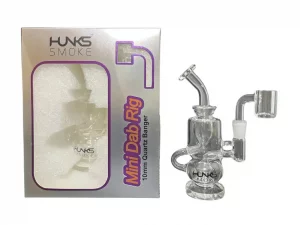 HUNKS SMOKE TITAN MINI DAB RIG 7.5INCH