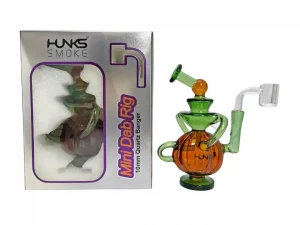 HUNKS SMOKE GOBLIN MINI DAB RIG 6.5 INCH
