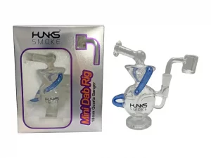 HUNKS SMOKE RIGLOO MINI DAB RIG 6.25INCH